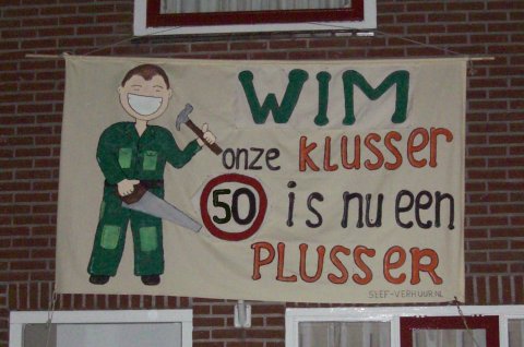 Klusser spandoek foto