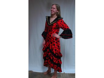 Spaanse danseres maat 40