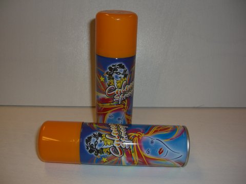 Oranje Haarspray foto