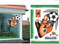 Oranje raamstikkers