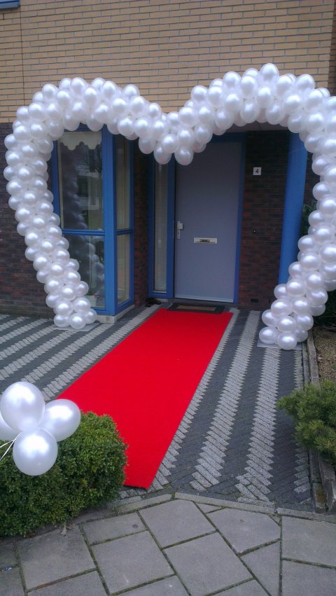 Ballonnenboog Hart foto