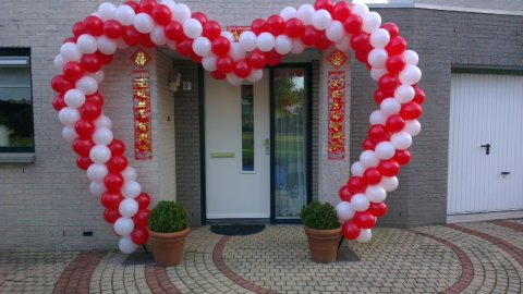 Ballonnenboog Hart foto